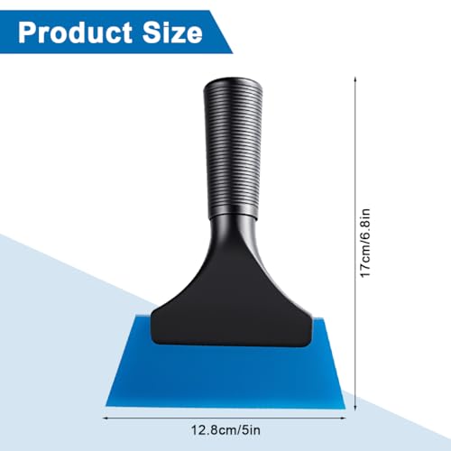 Image of STHIRA Car Silicone Squeegee for Window Tint Car Washing Scratch-Free Water Wiper Silicone Blade Auto Detailing Tool Glass Mirrors Paint Removal Film Application Glass Cleaning Wiper