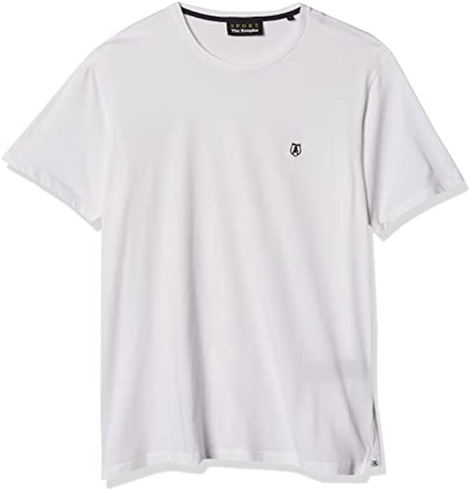 The Kooples 男款基本款 T 恤,附骷髏徽章