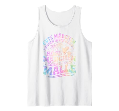 Malle Outfit Mädelsabend Party Urlaub Frauen Spruch Mallorca Tank Top