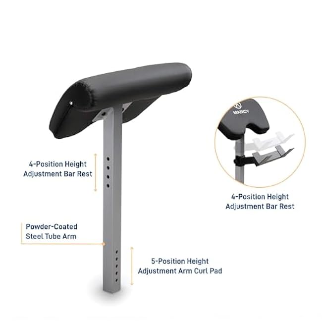 Marcy Weight Bench Accessory - Arm Curl ACC-8215AC