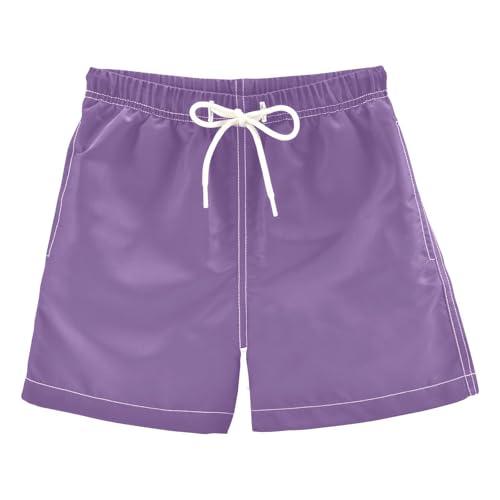 Maillot de bain une pièce fille prune royale piscine 2-12 ans