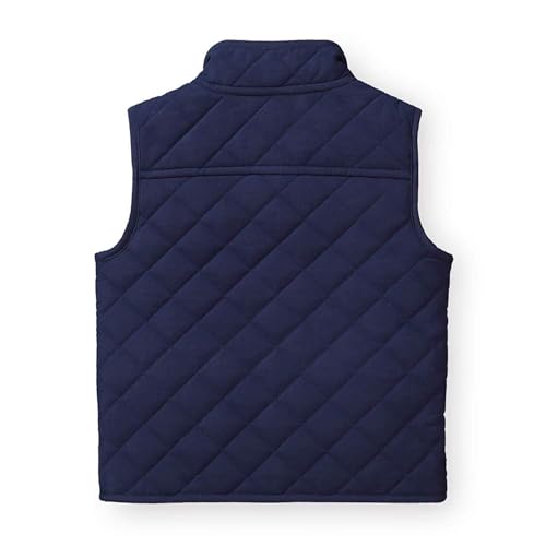 Image of Hope and Henry Boys' Quilted Fleece Lined Zip-Up Vest