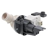 ClimaTek Washing Machine Drain Pump Fits Whirlpool Maytag Kenmore W10876600 W10727777 B25-3A04 AP6004933 4455877 W1087600VP