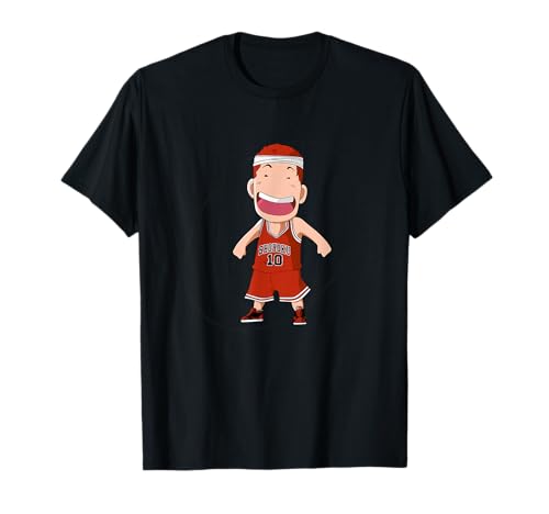 BOKCHU Men's Hanamichi Sakuragi Anime Basketball T-Shirt,