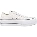 Converse Chuck Taylor CTAS Lift Ox Canvas, Zapatillas para Mujer, Blanco (White/Black/White...