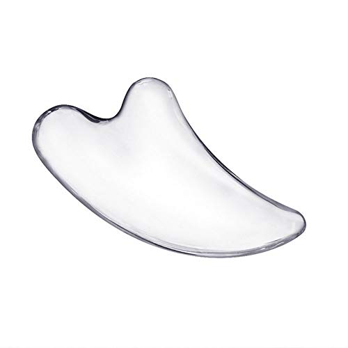 Crystal Gua Sha Skin Care Board for Face Body Massage SPA Acupuncture Therapy Trigger Point Treatment