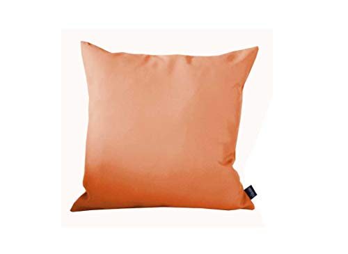PROLOISIRS Lot de 4 Coussins décor Garden - Canapé/Fauteuil - 40 x 40 - Paprika