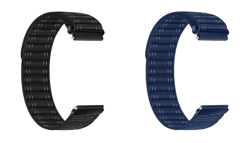 Image of ACM Watch Strap 20mm compatible with Beatxp Unbound Pro Smartwatch | Combo Pack Soft Nylon Sports Band