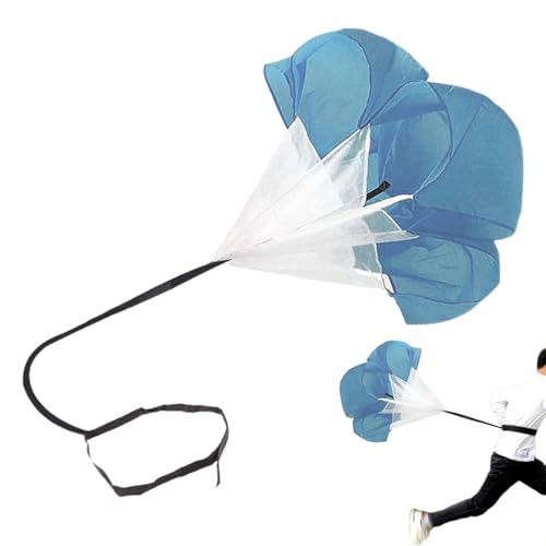 JINGLING Paracaídas para Entrenamiento de Velocidad,Paracaídas de Velocidad, de portátil de 59 Pulgadas para Entrenamiento | Paracaídas de Carreras de fútbol de Culturismo para