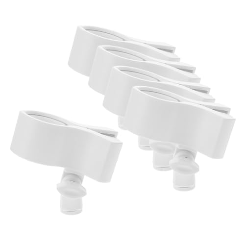 Holibanna 5pcs Mic Clips Durable Microphone Mount Holders Reliable Spring Clip Design for Secure Microphone Support Easy to Install and Transport for and Broadcasts