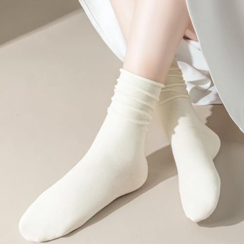 Women's Slouchy Thin Cotton Seamless Socks Cute Summer Soft Fashion Athletic Casual Above Ankle Crew Socks Gifts2