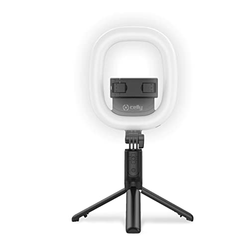 Celly Ring Light 6 Tripod BT haz videollamadas y directos desde casa