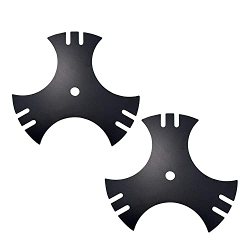 2 Pack 781-0748-0637 781-0748 Edger Blade 9-inch 3 Sided Star (5/8