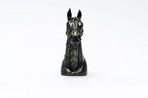 Plant Pot Feet - Bronze Horse Head (Set of 3) - Image 3