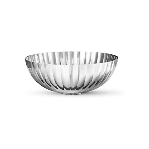 Georg Jensen Bernadotte Bowl in Stainless Steel - Contemporary Tableware - Design Inspired by Sigvard Bernadotte - Medium Cover