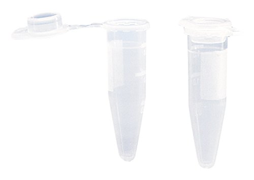 27900 de sécurité Récipient Transparent 1,5 ml réaction (Lot de 1000)