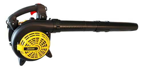 GARLAND Gas 550 G-V25 – Soplador Aspirador Triturador Gasolina 27,6 CC, 0,8 kW, 266 km/h, Función Aspirado y Recogida, Saco Incluido