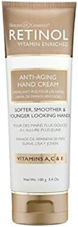 Retinol Anti-Aging Hand Cream – The Original Retinol Brand For Younger Looking Hands –Rich, Velvety Hand Cream Conditions & Protects Skin, Nails & Cuticles – Vitamin A Minimizes Age’s Effect on Skin