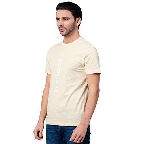 Image of Red Tape Regular Fit Men T-Shirt