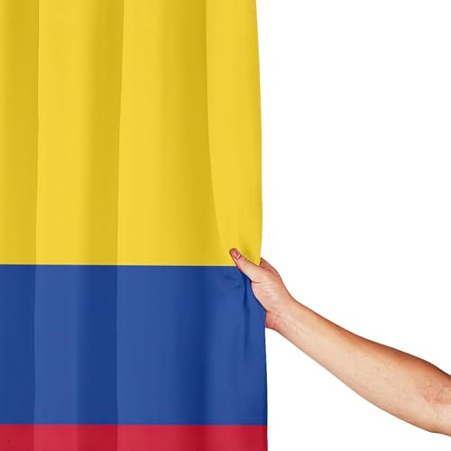 Rideau de douche Colombie imperméable polyester avec bouton-pression - 5