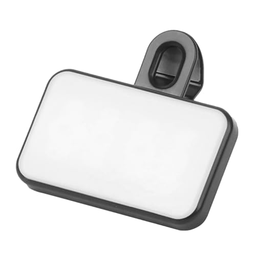 UTHCLO Led Selfie Light for Laptop Tablet Portable Clip-on Light 3 Options for Live Streaming