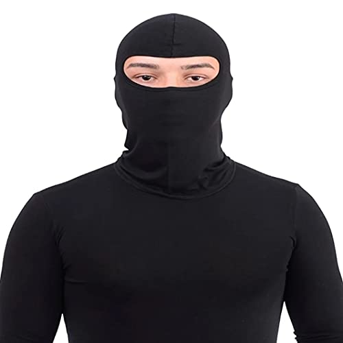 Touca Para Motoboy Balaclava Touca Ninja Motoqueiro, Máscara, Bandana,Touca Tática (PRETO)
