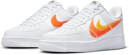 nike air force one orange tick