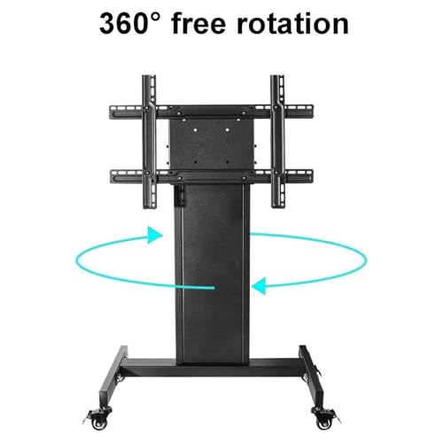 Soporte móvil de TV ajustable con ruedas para 32-65 pulgadas miniatura 4
