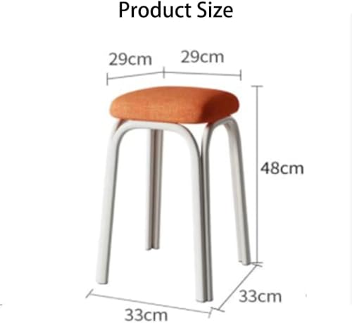 Tabourets empilables anti-rayures o-slip pour optimiser les petits espaces
