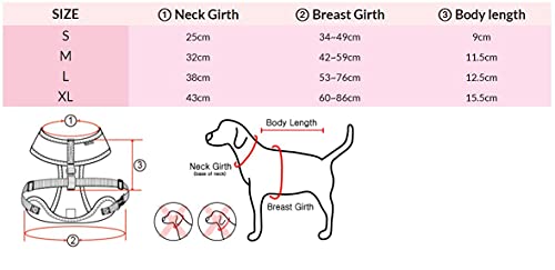 Puppia Soft Dog Harness II Mesh Over-The-Head All Season No Pull No Choke Walking Training Adjustable for Small & Medium Dog - Orange - S - Image 6