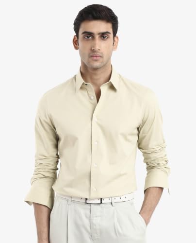 Image of Rare Rabbit Regular fit Plain Shirt