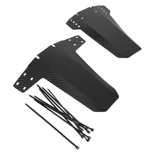Gogogmee Guardabarros Bicicleta Fibra Carbono Ligero Resistente para Montaña y Carretera Protección Rápida Delantera y Trasera Ciclismo Accesorios