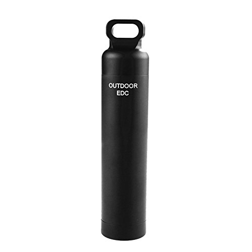 ALTTIMERY Big Capacity Outdoor Survival Storage Container Dry Box Waterproof Pill Fob Capsule Match Case Battery Holder Case