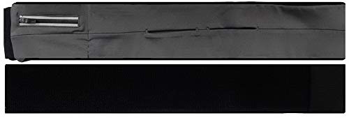 New Premium Invisible Belt Bag/Band with Hook-and-Loop for Tandem t:Slim X2 Pump/Tandem t:Flex Pump & (All Models of Tandem Insulin Pump) (B3-GREY)