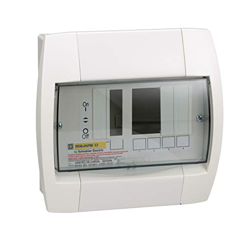 Centro de carga de plástico 11 centro de carga de plastico marca Square D