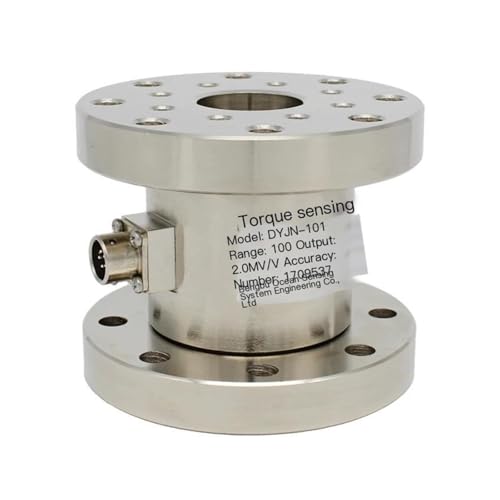 KACOME Static Torque Sensor Double Flange Rotary Torsional Non-Continuous Torsion Force 20Nm 500Nm 5000Nm Transducer Compact Structure(200Nm)