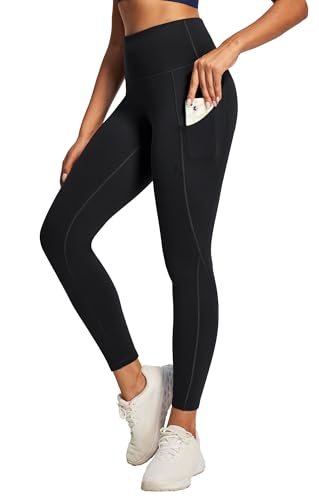 Ewedoos Leggings with Pockets for Women High Waisted Athletic Workout