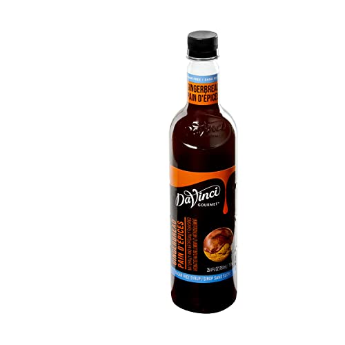Image of DaVinci Gourmet Sugar-Free Gingerbread Syrup, 25.4 Fluid Ounce (Pack of 2)