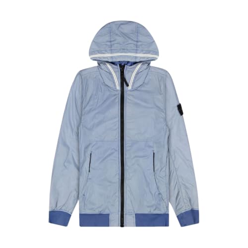 Stone Island Pre-loved, Crinkle Reps Kapuzenjacke, Größe S
