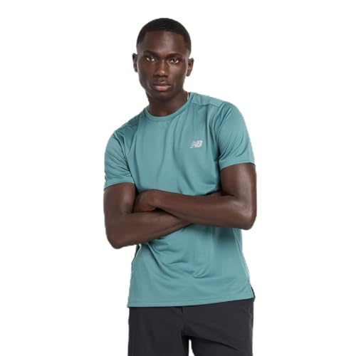 Image of new balance Mens Tops Short Sleeve Top