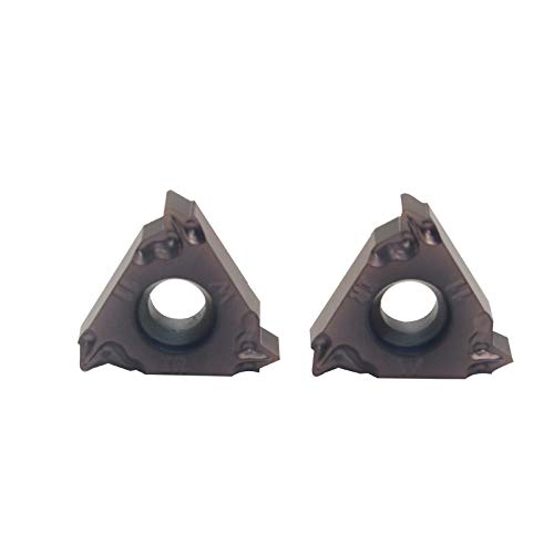 Tool Part for 16IRM 11W LF6018 20PCS Threading Blade CNC Insert Lathe Cutter Tool for Stainless Steel and Steel