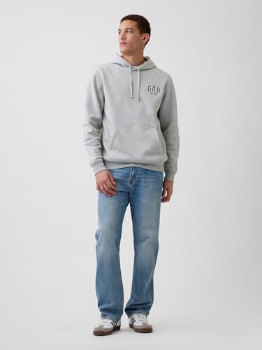 Image of GAP Men's Hooded Est. 1969 Logo Pullover
