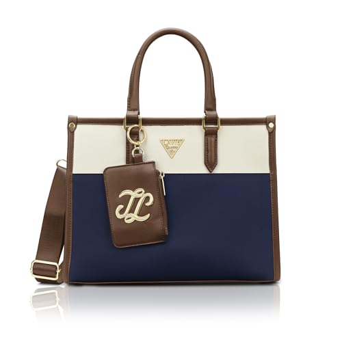 Image of Lavie Signature Women's Ithaca Colourblock Tote Handbag for Women | Tote Bag for Work | Ladies purse | Stylish Shoulder Bag | Gift for Women