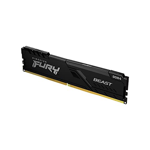 Kingston Fury 8GB 3200MHz DDR4 CL16 DIMM Fury Beast Black, Non RGB (KF432C16BB/8) - Image 2