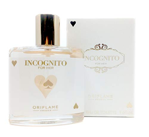 Oriflame Incognito For Her Eau de Toilette Natural Spray 50ml - 1.6oz