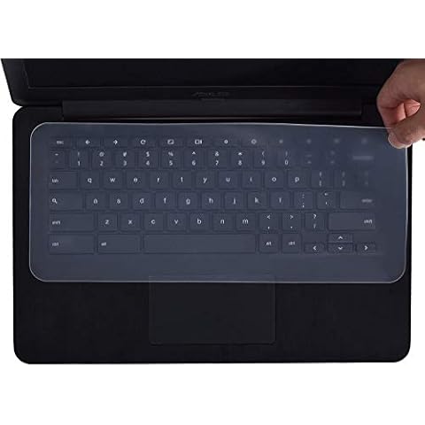 Goliton® Universal Silicone Keyboard Protector Skin for Laptops Notebooks Netbooks 11.1" 11.6" 12.1" 13.3" 14" 14.1" Inch (Size: 310mm*130mm) Cover