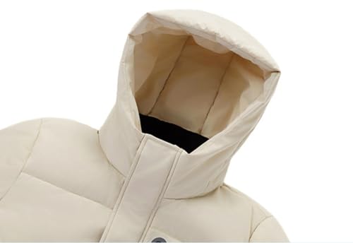 DINGDONG'S CLOSET Kid Boys Girls Winter Hooded Zipper Down Padded Parka Puffer Jacket3