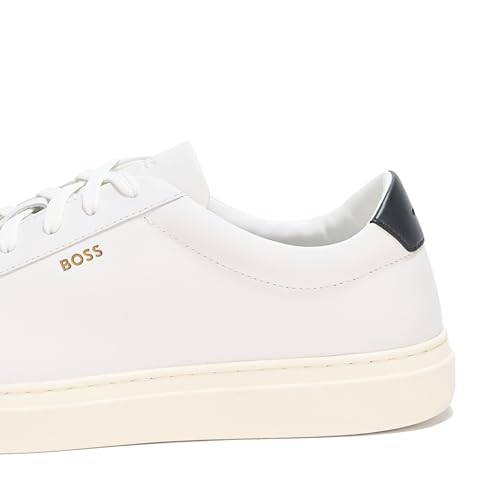 Image of BOSS Men's Kieran Smooth Leather Tennis Sneaker