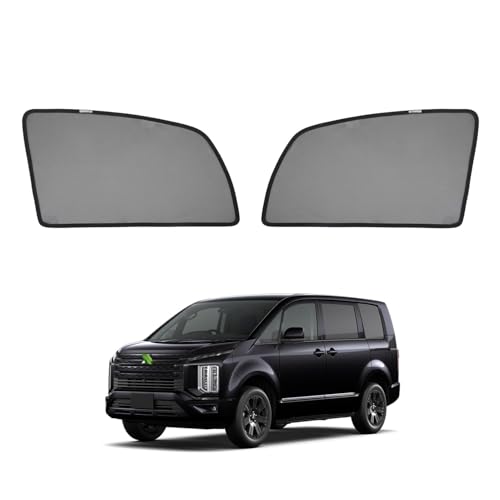 CARTIST 三菱 デリカ D5 メッシュカーテン サンシェード DELICA CV1W/CV2W/CV4W/CV5W型 カーシェード 換気 UVカット 遮光 断熱 説明書付き 安定性 取り付け簡単 インテリア 日よけ 車種専用 アクセサリー