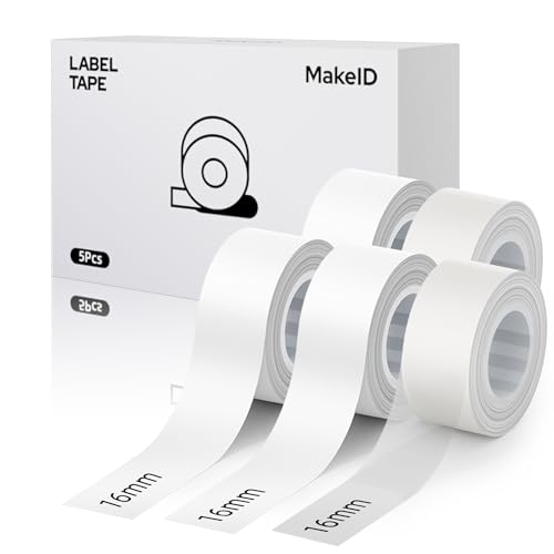 Rubans pour étiquettes adhésives thermiques de rechange 16mm
